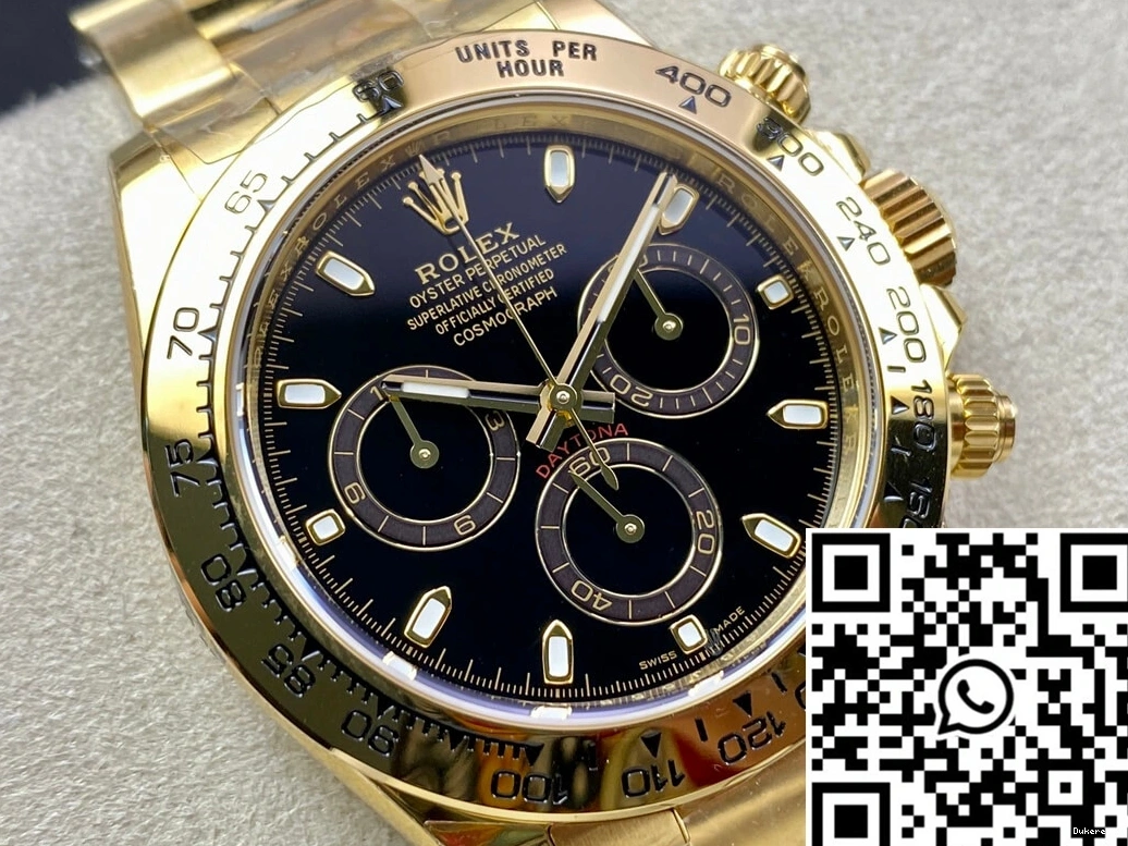 BT Daytona M116508-0004 Rolex Factory Dial Black 0515